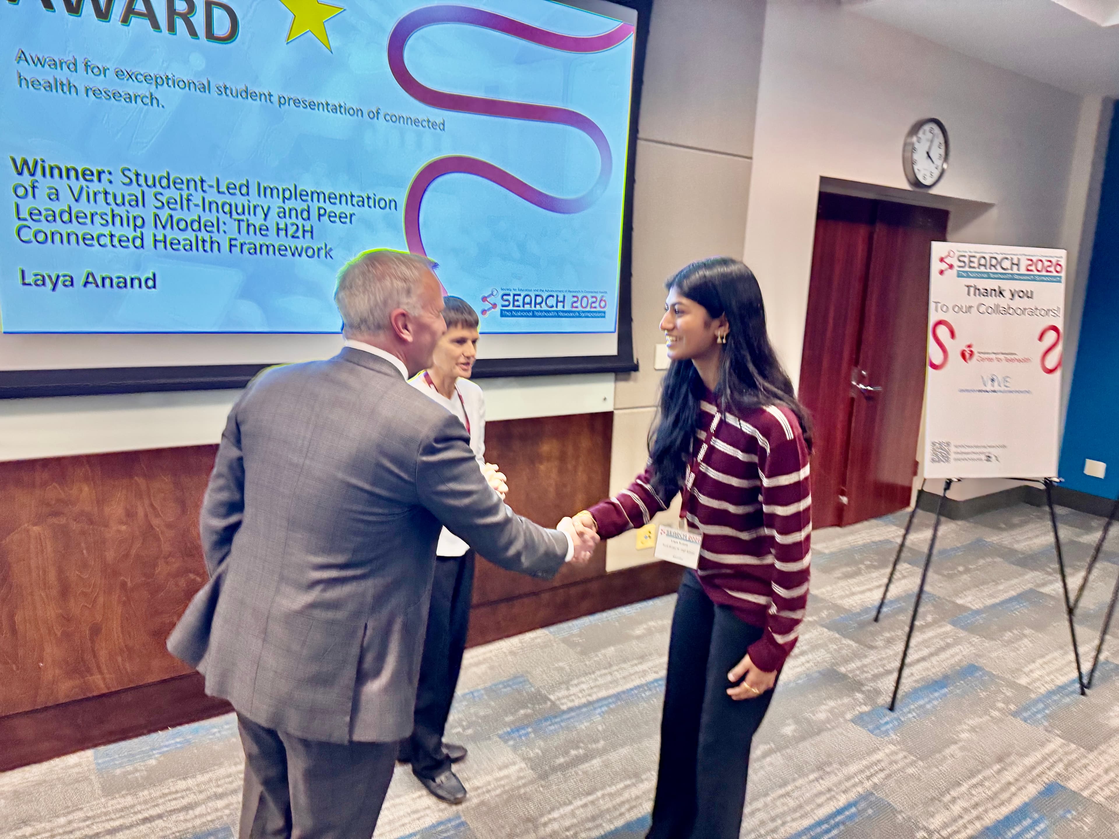 H2H founder recognition award photo